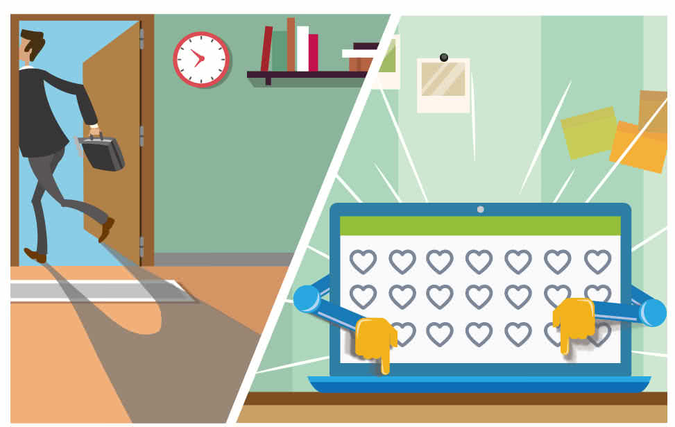 白天，你去上班，家裡的電腦也上班幫你自動按讚